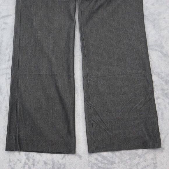 Larry Levine Pants Womens 6P Black Petite Stretch Straight Leg Slash Pockets - Picture 11 of 14